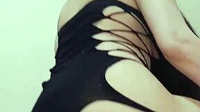 petite teen screams anal pleasure drinks old man's cum