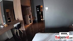 🍑 thai teen cherry tells euro bf fuck me doggystyle 😈