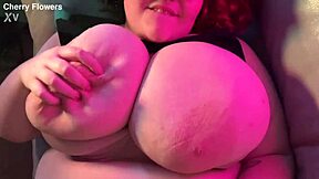 plump huge tits bbw girlfriend spreads wide missionary pov homemade