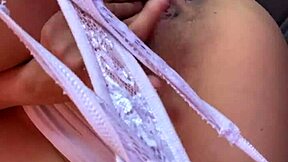 alexia fingers intimately in tight miniskirt 😘👀