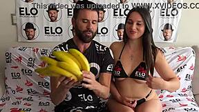 Javiera Maureen Spanking Interview Casting with Elo Podcast Latina Young Heat