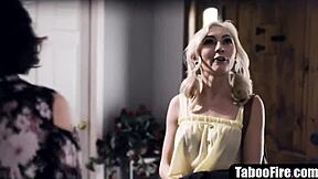 furious housewife busts husband balls-deep in blonde teen nanny