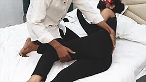 Desi girl feels wild passion fucking boyfriend's friend hard