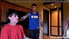 Stepmom Teaches Stepsis Double Cock Sucking Skills!