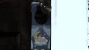 cadey mercury's babysitting gig turns into deepthroat hairy pussy pounding