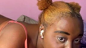 Pretty Pussy Bad Bitch Strips for Dildo Blowjob on Phat Ass Riding Sex Toy!