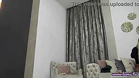 big tits milf art teacher and tattooed german assistant audition backstage. long legs in lingerie