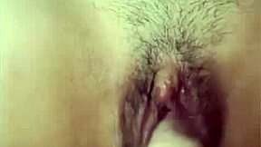 Lonely single mom fingers wet pussy craving huge cock at home