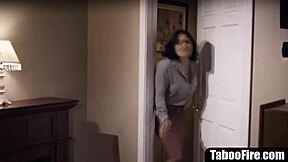 furious housewife busts husband balls-deep in blonde teen nanny