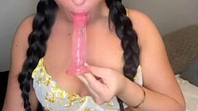 British Slut Fingers Herself To Wild Orgasm!!