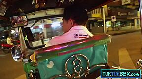 tiny filipina blonde milf got picked up bent over for doggy sex