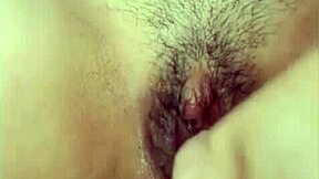 Lonely single mom fingers wet pussy craving huge cock at home