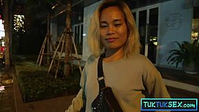 tiny filipina blonde milf got picked up bent over for doggy sex