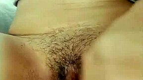 Lonely single mom fingers wet pussy craving huge cock at home