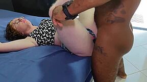 i wore tiny shorts to tease college buddy, ended up with his cock deep in my ass