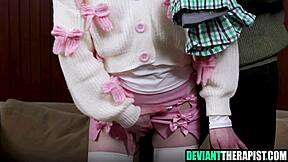 Teen blindfolded and pounded hard by twisted therapist in hospital