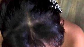 gothic babe slurps cock then gets pounded hard sloppy