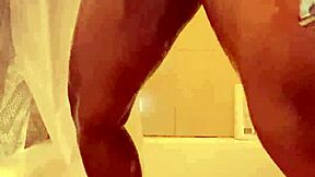 Who's watching this cute blonde shower pussy tease?