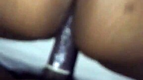 Big booty ebony bbw gets smashed deep from behind by throbbing black monster cock