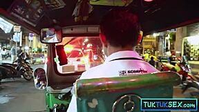 tiny filipina blonde milf got picked up bent over for doggy sex