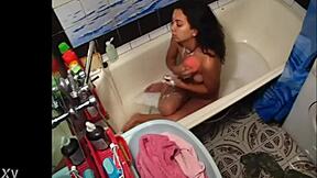 my barely legal stepsis stuffs her tight 18+ hole on cam