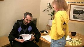 dirty old grandpa pounds russian teen babe hard till facial cumshot