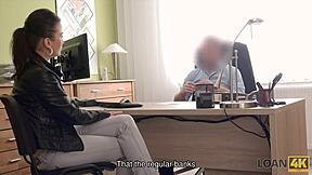 Passionate sex for cash beats everything for her!