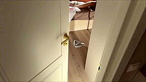 i caught stepsis masturbating then fucked her tight pussy creampie