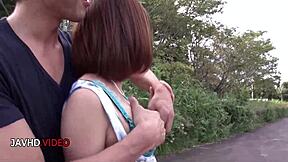 craving yuuka kaede's passionate outdoor japanese fuck scene?