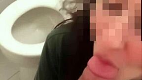 girl next door neighbor with huge round 18+ year old boobs gives amateur blowjob