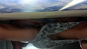 Country girl with beautiful boobs sucks cock and takes creampie deep!