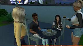 Episode 2 young virgin surrenders to old man as naughty student takes director in PT-BR RPG visual novel