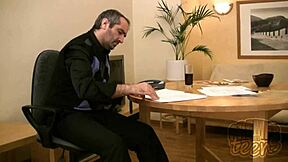 dirty old grandpa pounds russian teen babe hard till facial cumshot