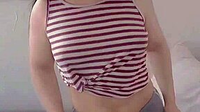 amateur cute latina teen shows off curvy petite body first time pussy closeup homemade