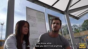 Tricky guy fuck hot chick cash for room?