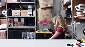 Corrupt Cop Ravages Petite Blonde Tits!