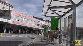 Tricky guy fuck hot chick cash for room?