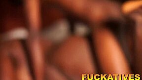 chubby pussy fingered hard till it squirts mid-fuck.