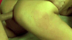 sexy slut bent over double penetrated by muscular studs cumswallow