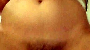 russian brunette rides dildo reverse cowgirl close-up skirt small tits cum mouth tease