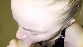 stepmom blows stepson big cock deepthroat homemade happy ending