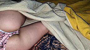 FUCKING HARD With Roommate's BF She RIDES My Huge Cock!