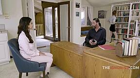 wanna wreck my teen pussy on free use day at the office boss?