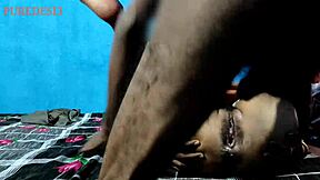 imagine fucking your young girlfriend's tight pussy chudai closeup in dorm bed hard