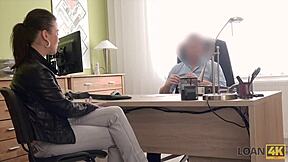 Passionate sex for cash beats everything for her!