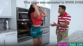 stepmoms in wild foursome take stepsons' cocks deep taboo style