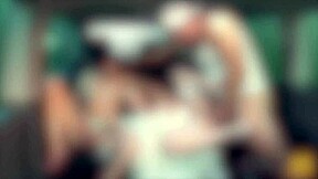 bride4k: threesome sexy bride natural tits car fuck? 🔥👰