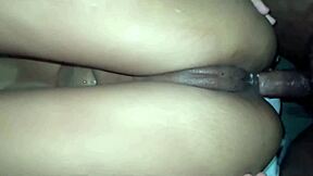 Wife's First Anal POV: Cuck Watches Stranger Destroy Ass