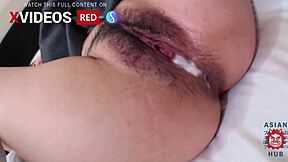 sexy asian teen sucking my cock playing hard huh?