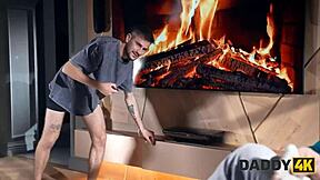 daddy4k: teen cheats on bf riding old cock in bedroom